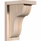 Ekena Millwork Carmel Smooth Corbel w/Backplate, Douglas Fir, 5 1/2"W x 8"D x 12"H COR06X08X12CAR01SDF - alternate 1